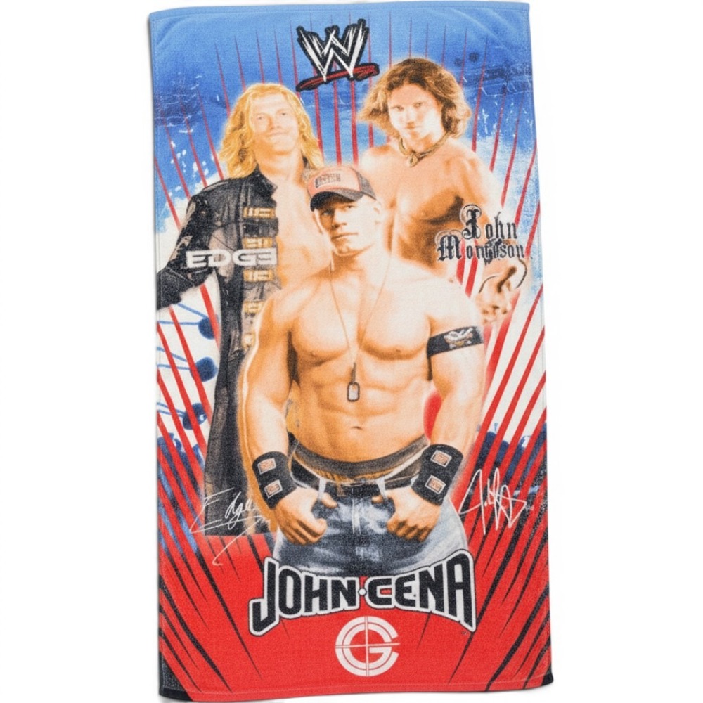 WWE John Cena Edge John Morrison Beach Towel Wrestling Graphic Print 30x56